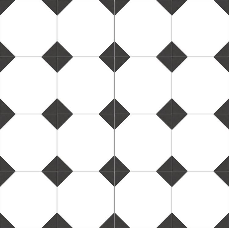 Плитка equipe Octagon White