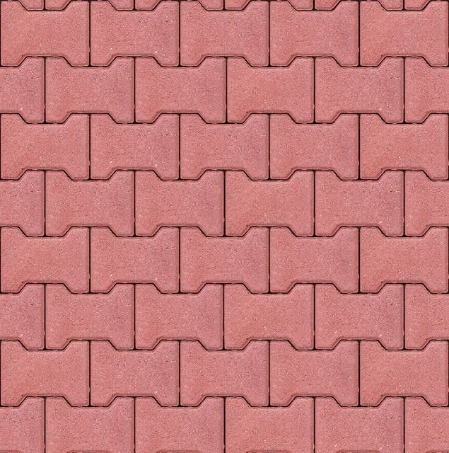 Брусчатка тротуарная в скетчап