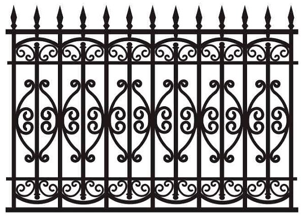 Узоры металлические для забора