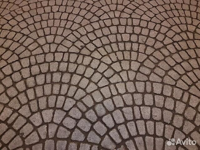 Мощение веером