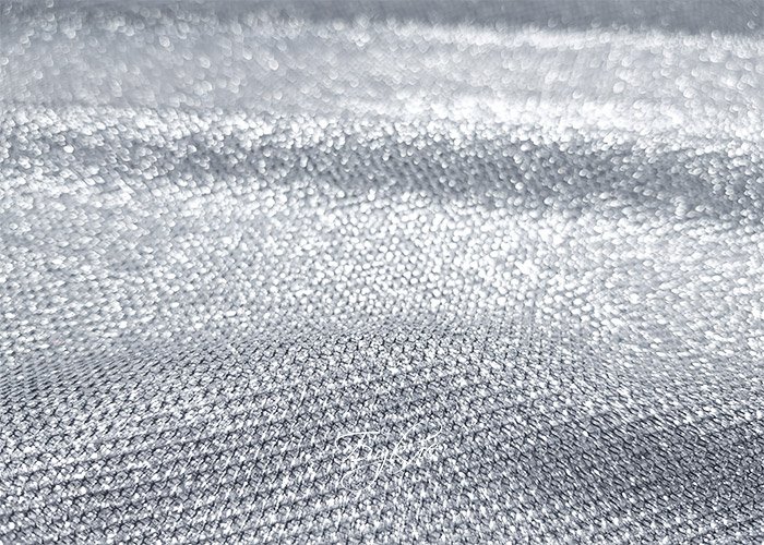 Ткань парча серебро