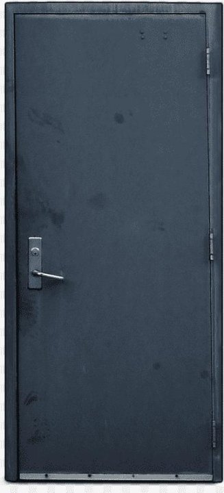 Старинная металлическая дверь