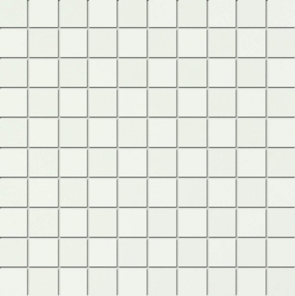 Мозаика белая матовая