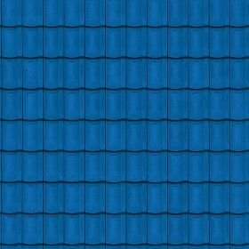 Текстура синей черепицы