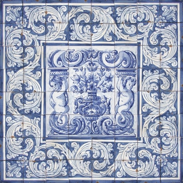 Португальская мозаика азулежуш