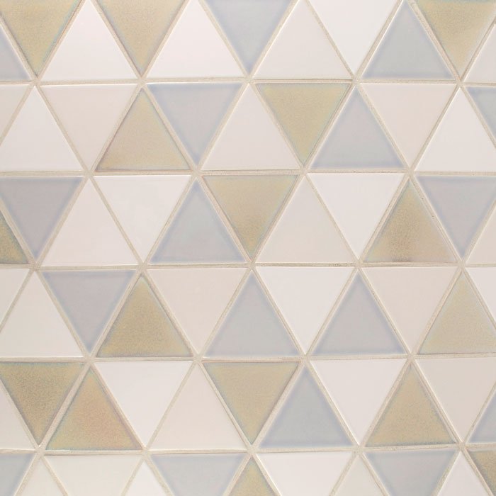Мозаика треугольники плитка