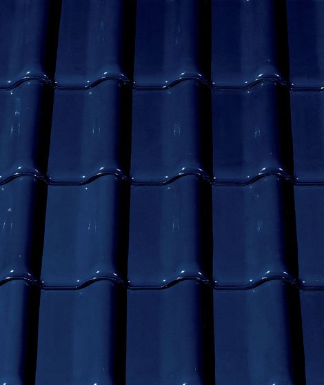 Металлочерепица синяя текстура