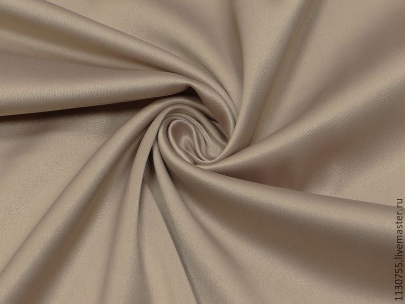 Сатин Пич ткань