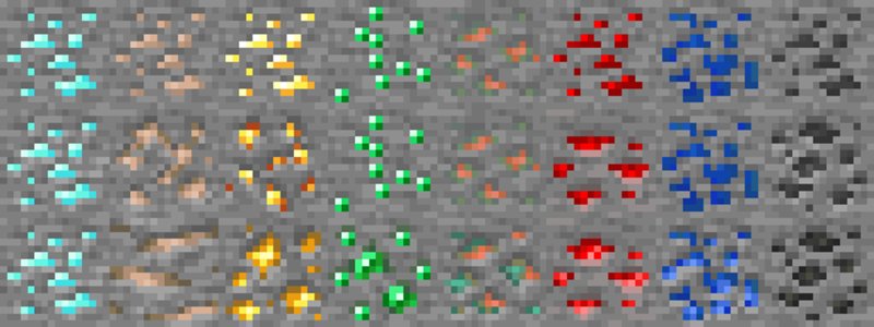 Железо майнкрафт 1.17