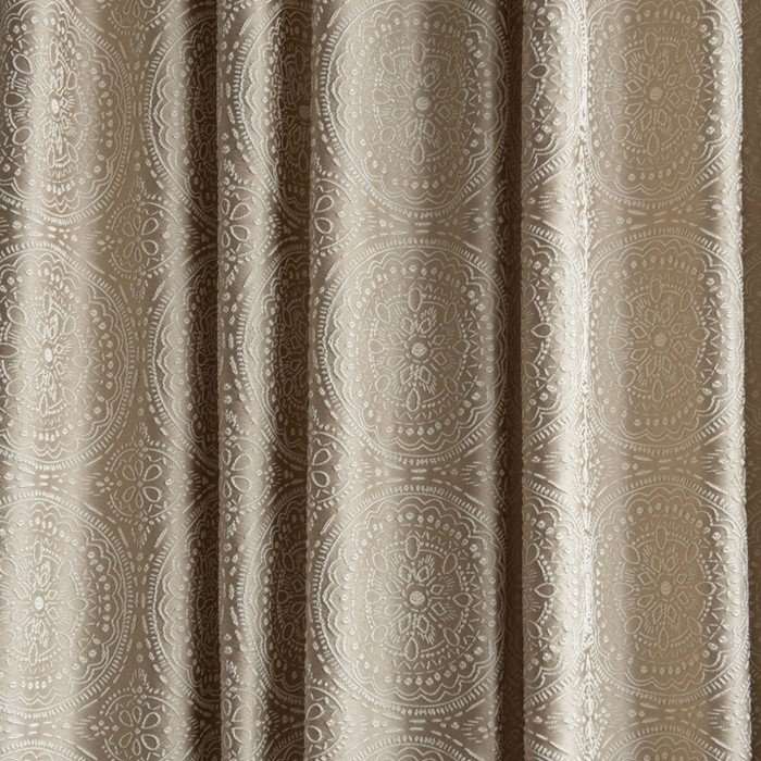 Бежевые портьеры