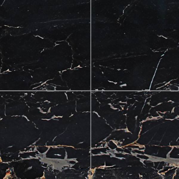 Черная плитка под мрамор