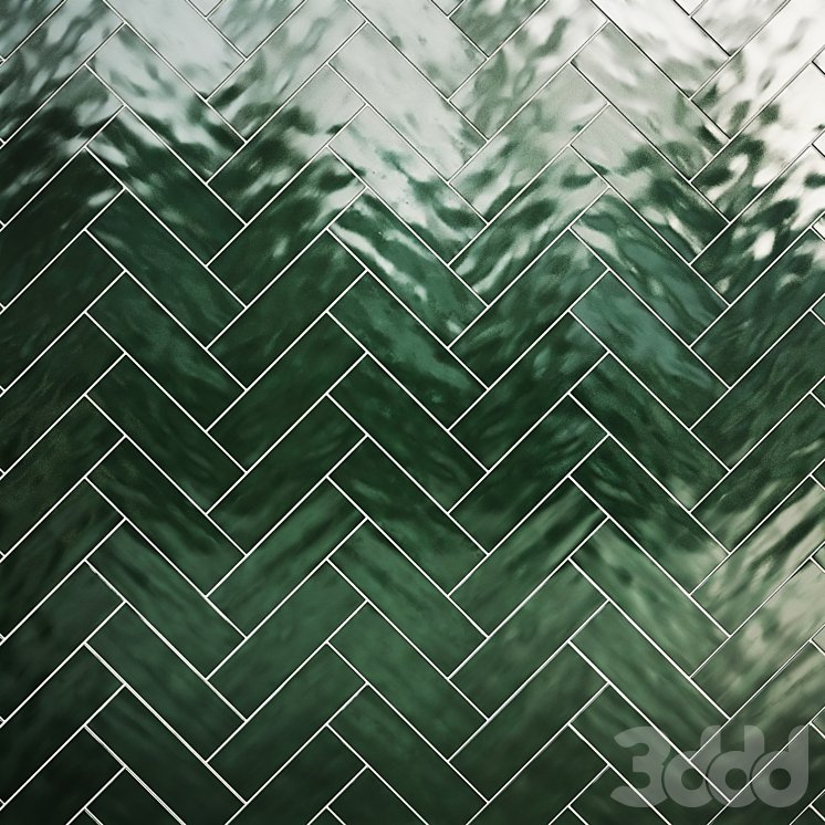 Плитка Chevron Green
