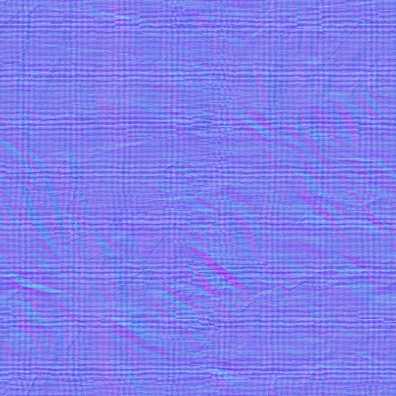 Складки на ткани normal Map
