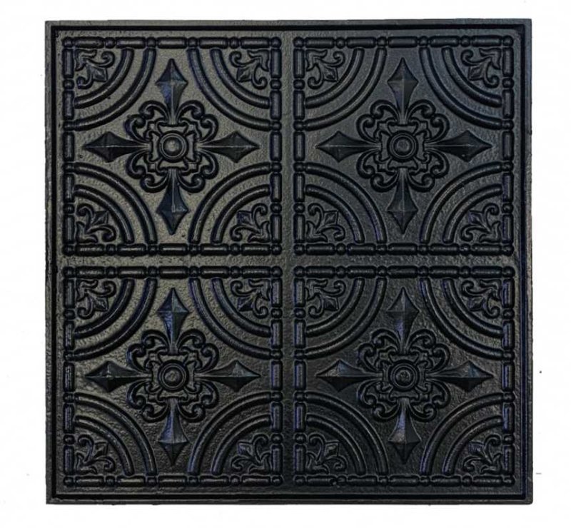 Плита чугунная напольная