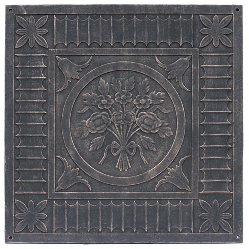 Плита чугунная напольная