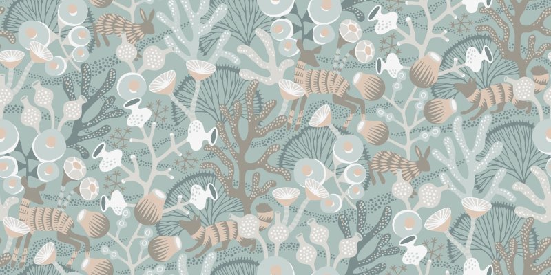 Шведские обои Borastapeter, коллекция Wonderland by Hanna Werning
