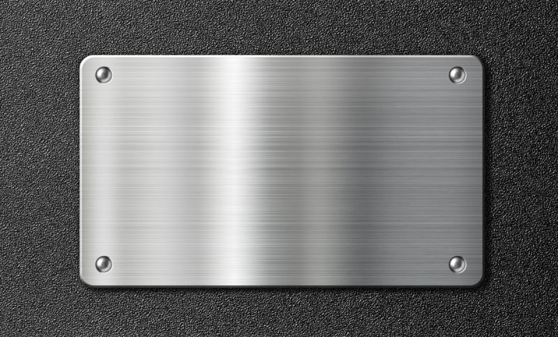 Металлическая пластина с245