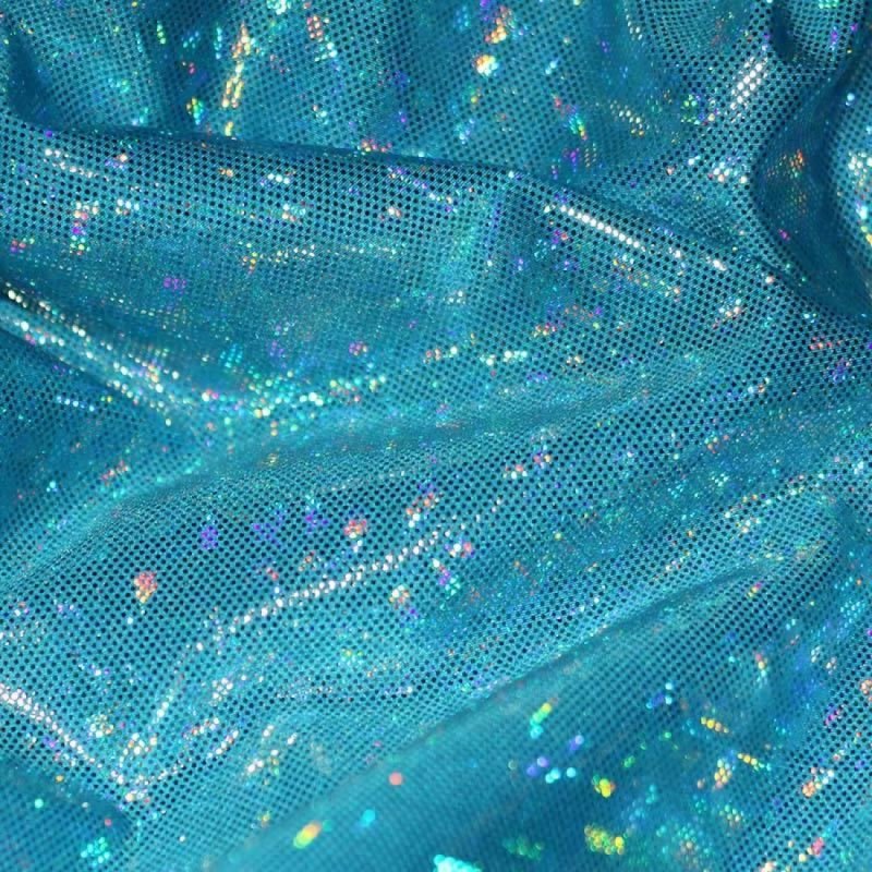 Голубая ткань