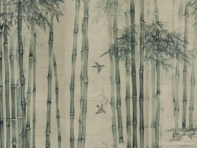 Обои флизелиновые бамбуковые
