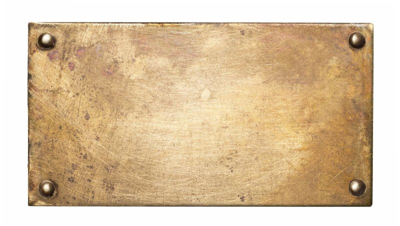 Старинные металлические таблички