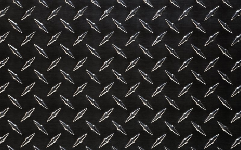 Черный металлический лист