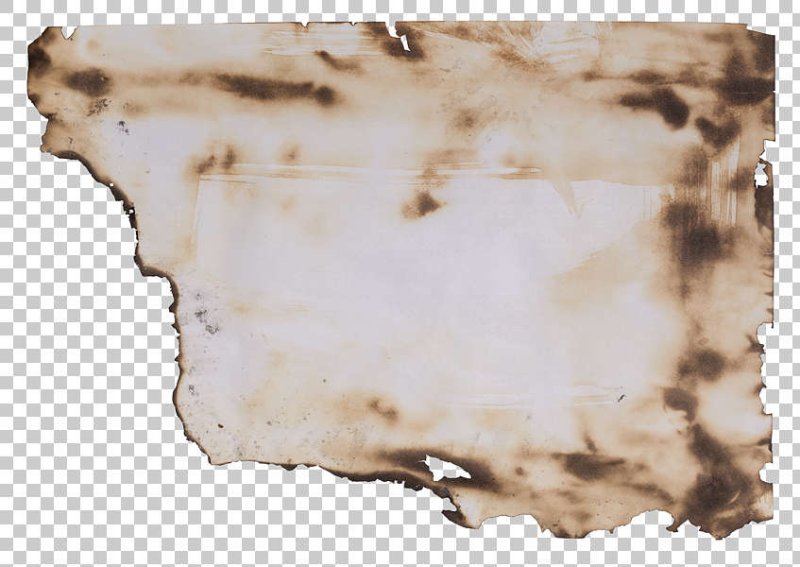 Обгоревшая бумага