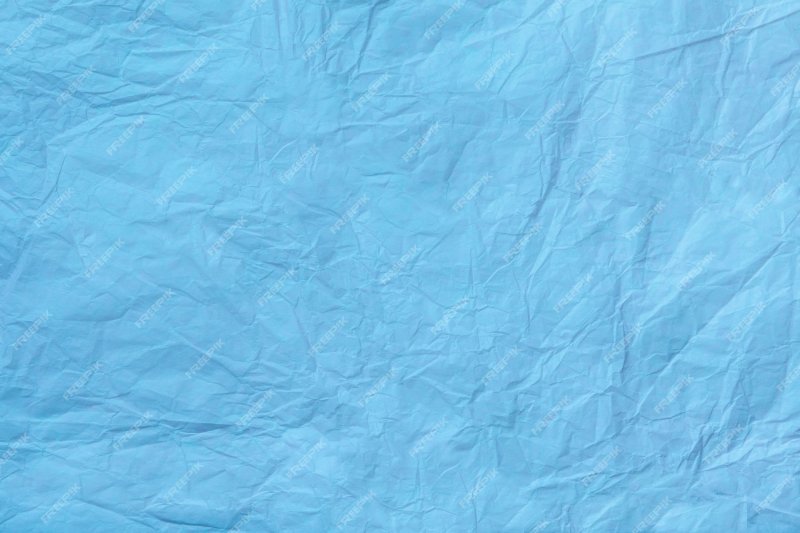 Мятая бумага голубая