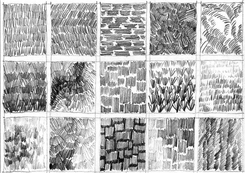 Фактуры в графике