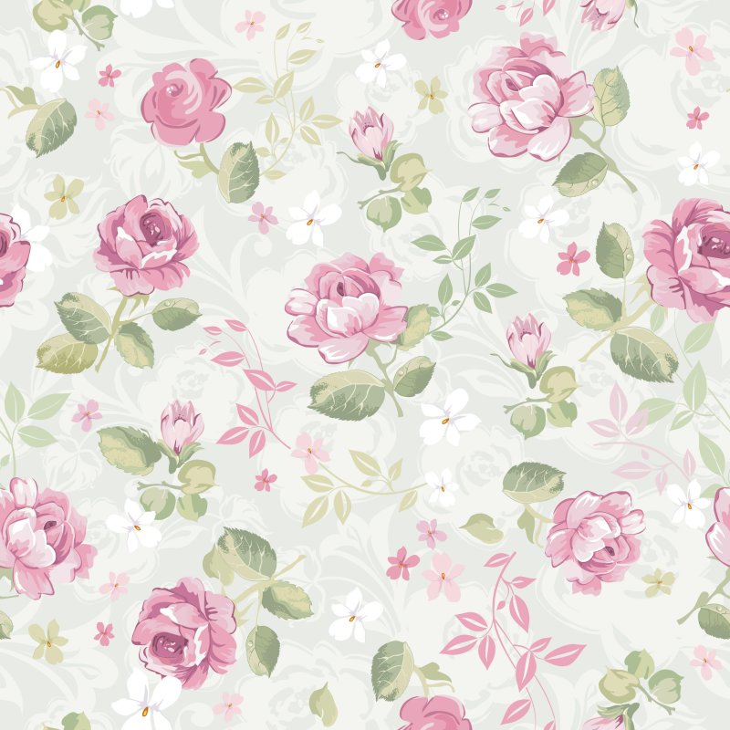 Фон в мелкий цветочек