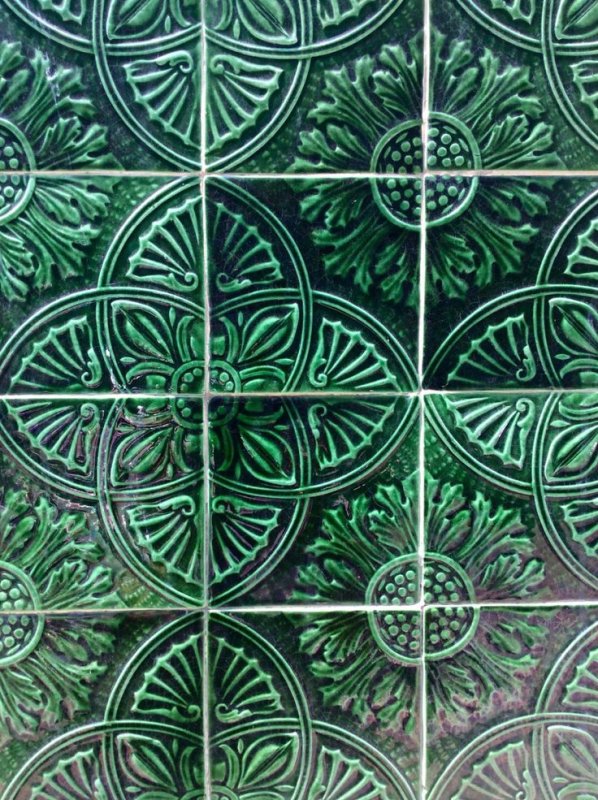 Плитка керамическая Равена зеленая
