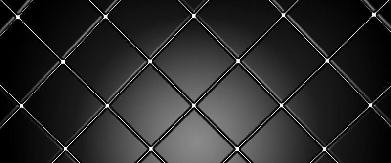 Кер. Мозаика Octagon big White/Black Matt (gtpl61466/cla006) 300х300х6