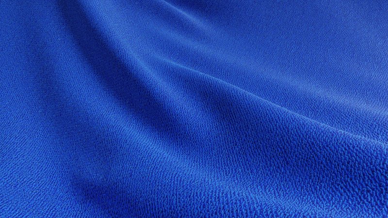 Синяя ткань