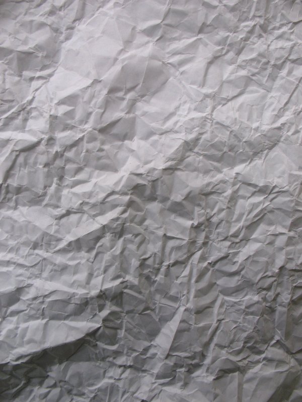 Мятая цветная бумага