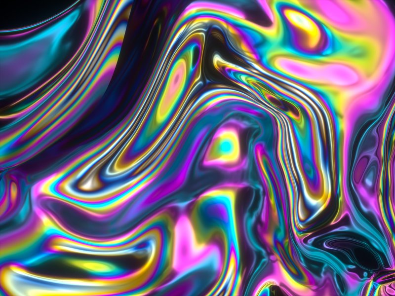 Переливающиеся цвета