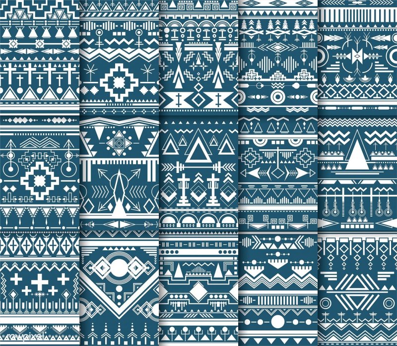 Орнамент в скандинавском стиле