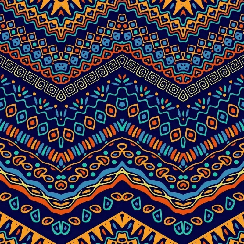 Узбекский икат вектор