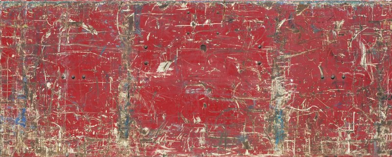 Красный металл фактура