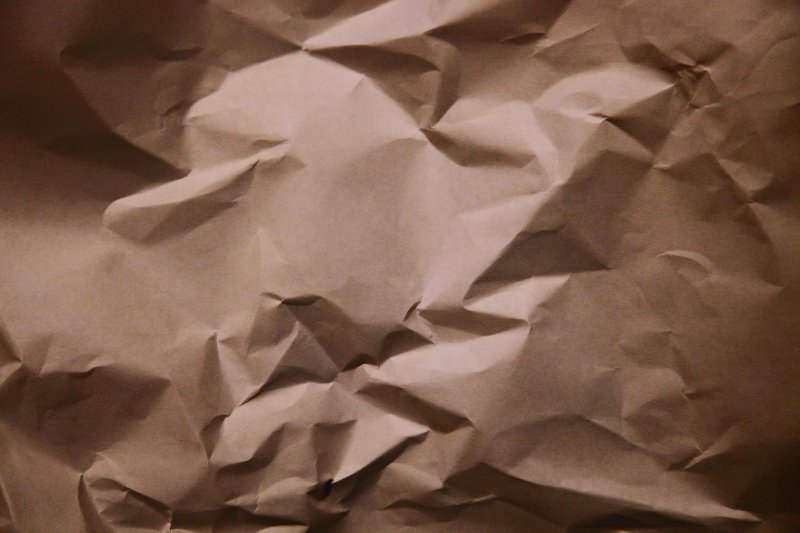Мятая бумага