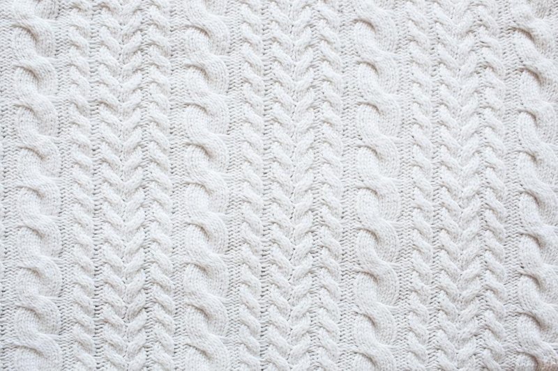 Вязаный плед текстура
