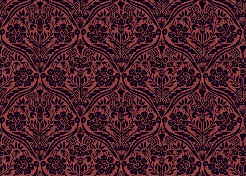 Викторианский стиль орнамент