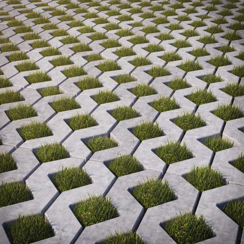 Экопарковка полимерпесчаная