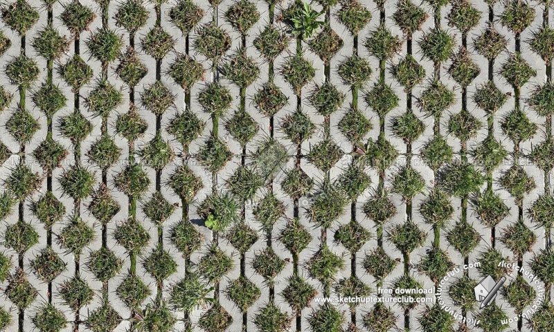 Экопарковка газонная текстура