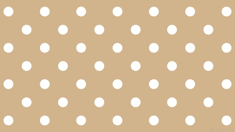 Бежевый в горошек