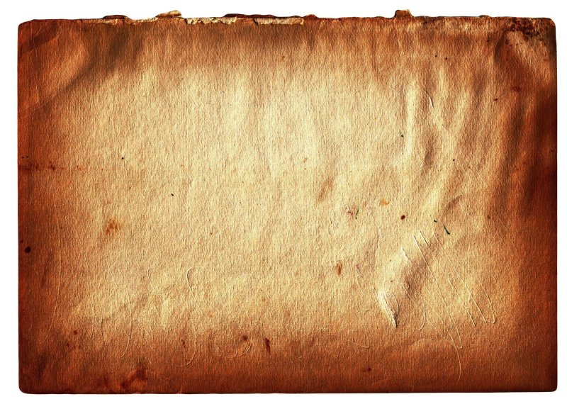 Состаренный лист бумаги