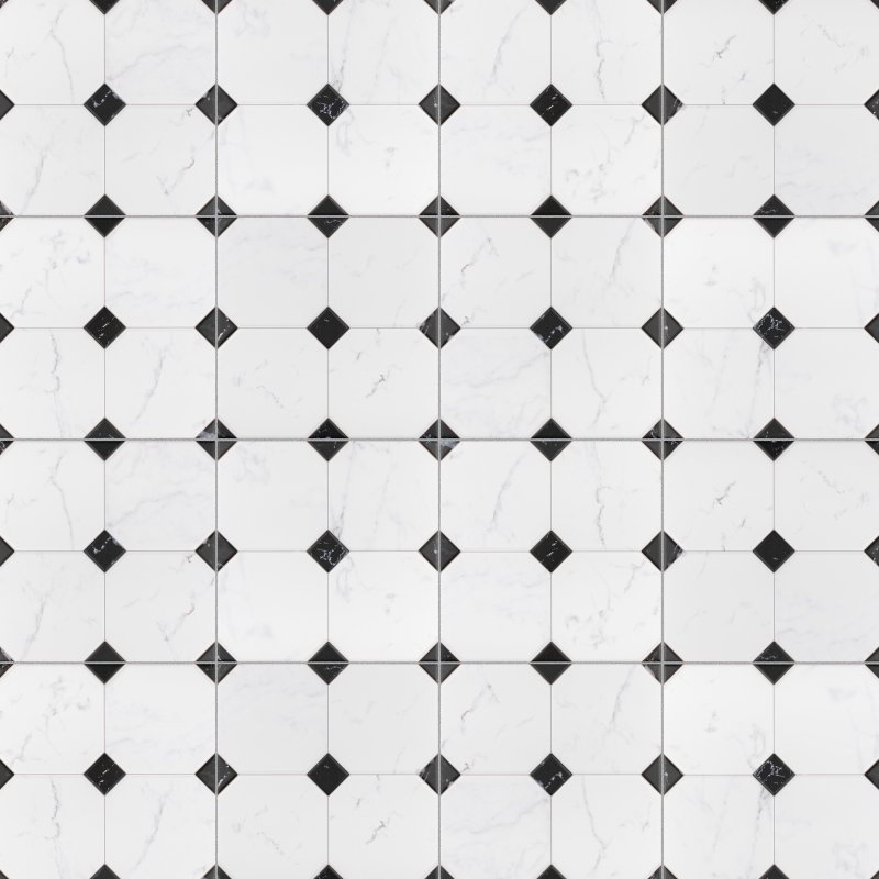 Плитка equipe Octagon White