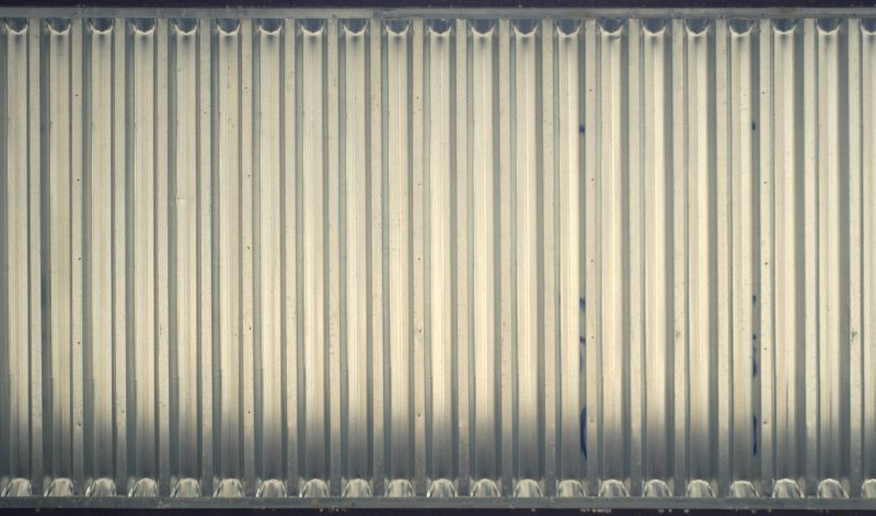 Текстура металлической гофры