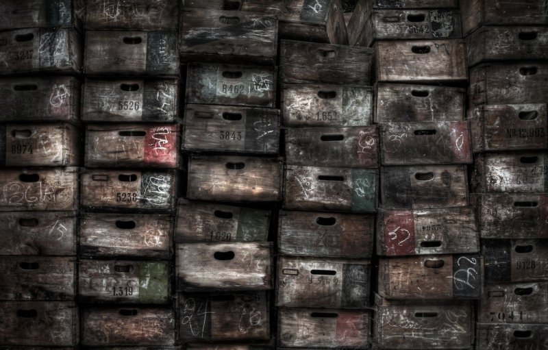 Текстура деревянного ящика