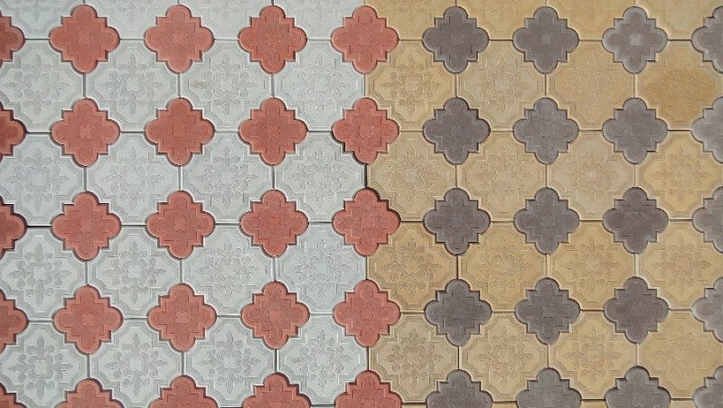 Брусчатка "Клевер шагрень"