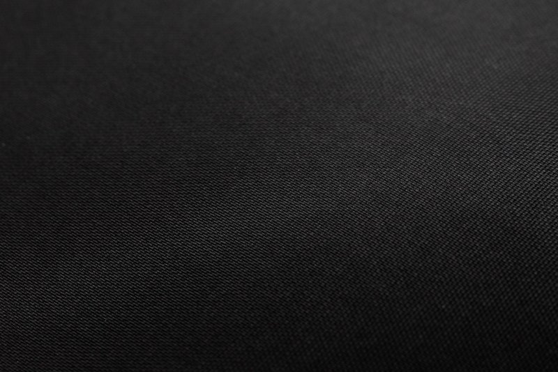 Черная матовая ткань