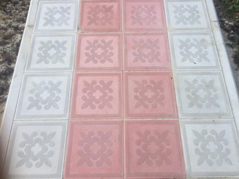 Тротуарная плитка Гжелка Клевер Краковский